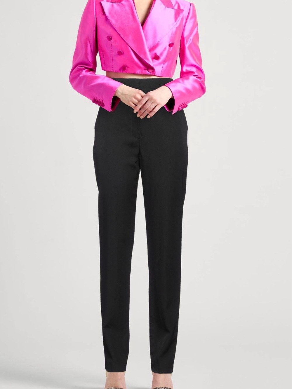 Alexander McQueen Black Tailored Dress Pants